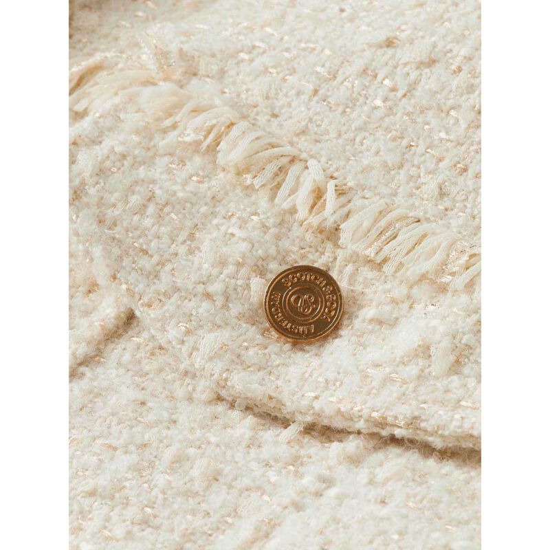 Scotch & Soda Boucle Tweed Trucker Jacket image number 2
